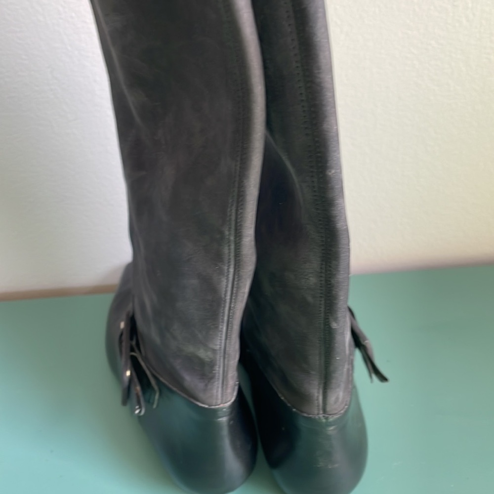 CHARISMA leather suede boots Made in Greece - Picture 3 of 4